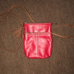 Genuine leather New York purse